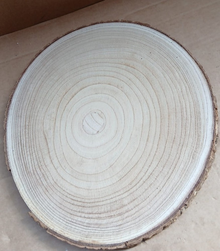 Wooden discs tree slice round - discs,