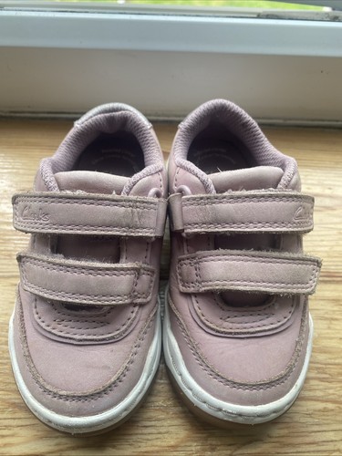 Pink girls clarks - pink,