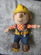 Vintage Bob The Builder Plush Soft Toy Bob The Builder