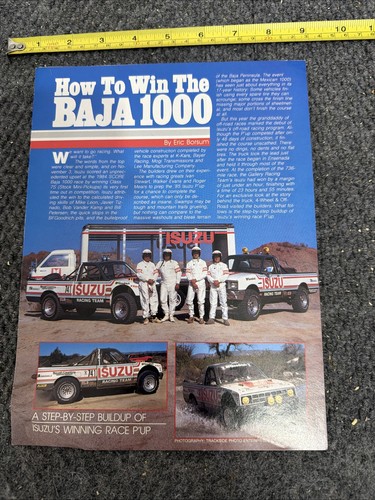 1985 isuzu pick truck how - isuzu,