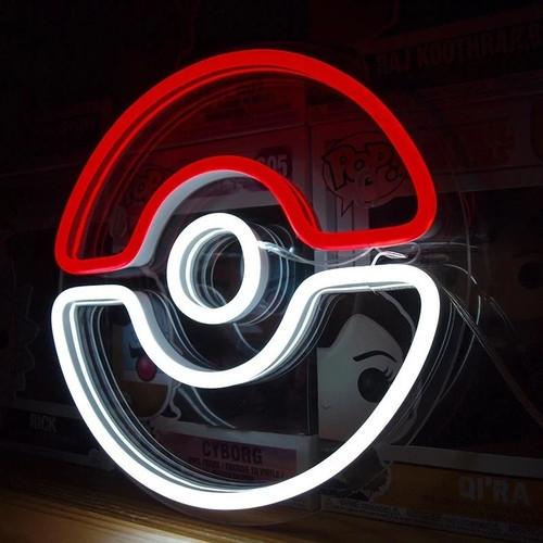 Pokémon pokeball neon - pokeball,