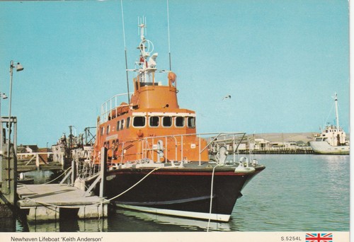 Unused lifeboat postcard - ,