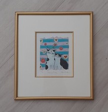 Helen Rhodes Framed Limited Edition Print 97 / 500 'Feeling Frisky'