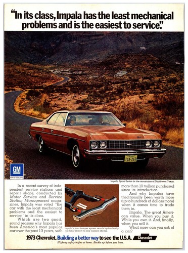 Vintage original 1973 - original, chevy