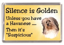 Havanese Dog Fridge Magnet