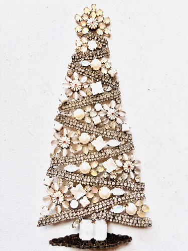Rhinestone xmas tree - rhinestone,