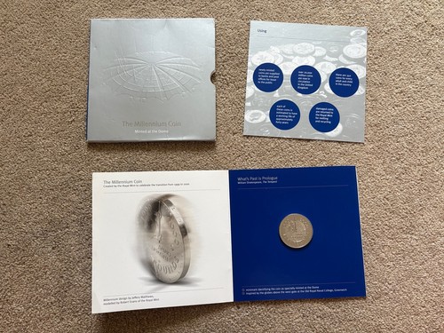 Coin millennium 2000 - £5,