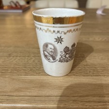 RARE. Royal Beaker. G Frost Mayor Of Bournemouth 1902. Edward VII Coronation  CC