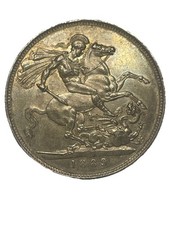 1889 Queen Victoria crown  Unc