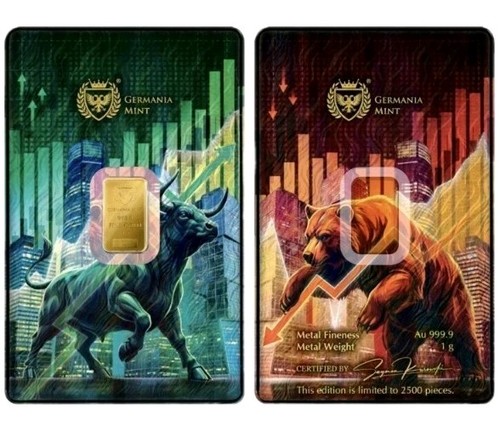 Germania mint gram bull - mint, 1g