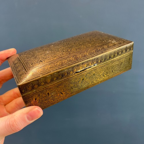 Vintage indian etched engraved - vintage,