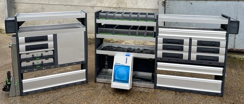 Van racking shelving drawers - shelving,