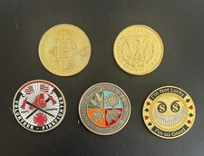 Set Of 5 Tokens