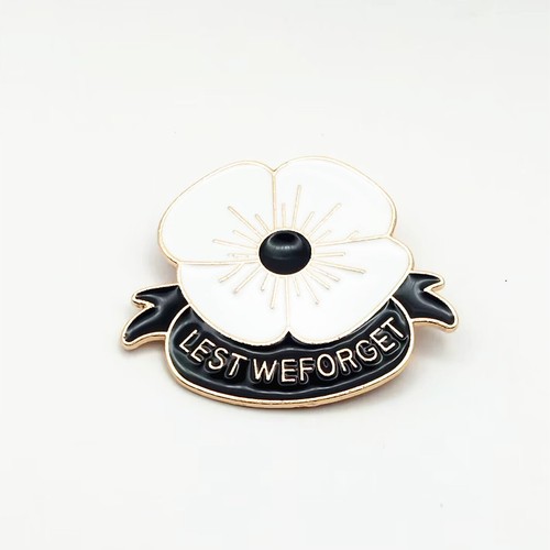 Poppie pin 2025 - poppie, red