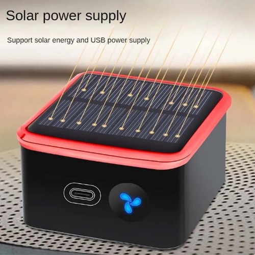 Solar car air purifier - solar,