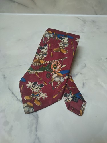 Disney mickey mouse tie red - tie,