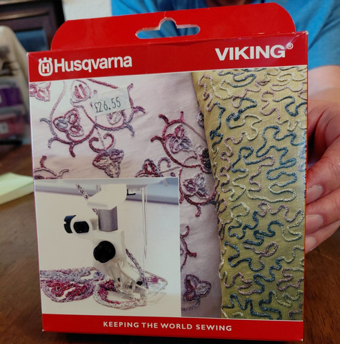 Husqvarna viking yarn couching - husqvarna,