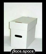 10 x SHORT COMIC STORAGE BOXES