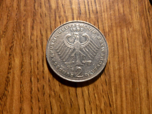 Germany mark 1989 coin - 1989,