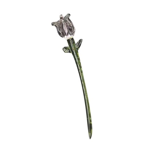 Glass flower miniature - glass, art