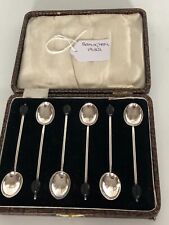 CASED SET OF 6 STERLING SILVER