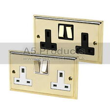 13A Wall Double Plug Socket 2