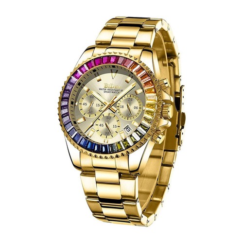 Men luxury waterproof quartz - men's,
