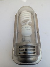 Stainless Steel IP67 Wall Light Newquay Lantern Vapor-Proof Wet Room Rated 