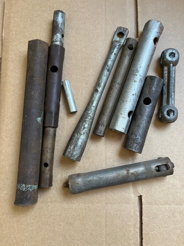 Job lot vintage tubular box - lot,