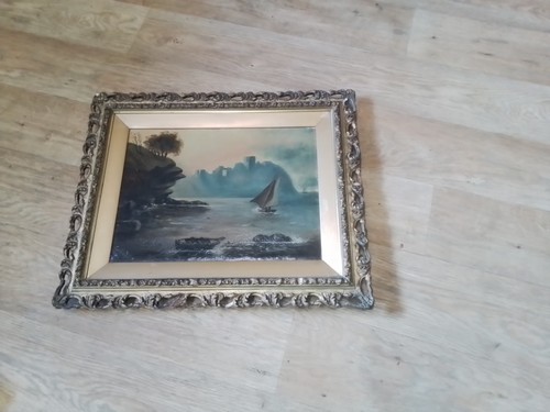 Antique original oil - antique,