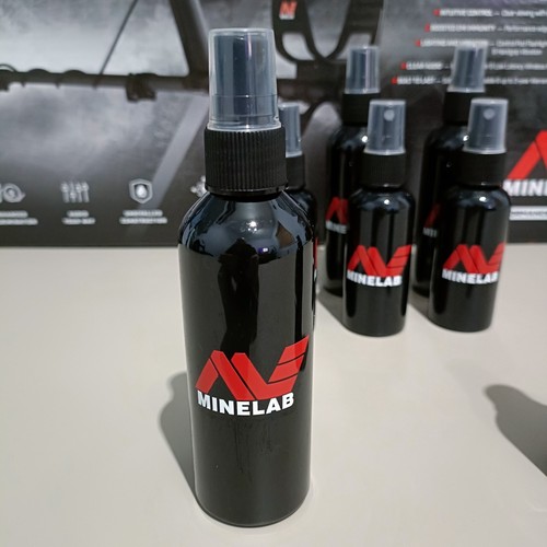 Minelab themed spray - spray, bottle