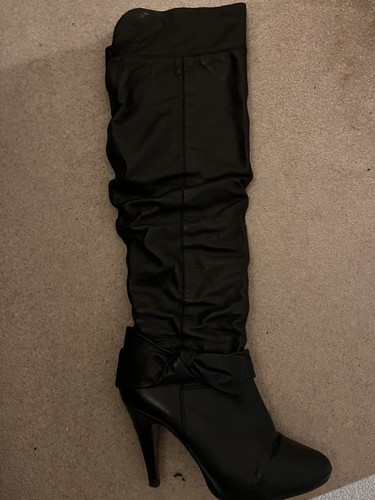 Provocative thigh high - , black