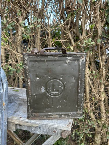 Vintage army ww2 two gallon - two,