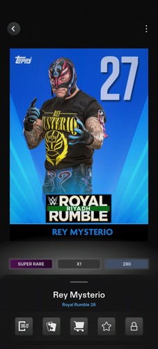 Topps wwe slam - wwe, *digital*