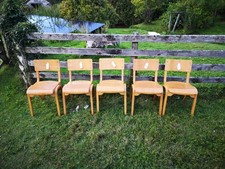 Vintage Stacking School Chairs