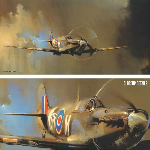 36w x18h spitfire barrie - spitfire, by