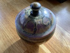 Studio Pottery Domed Lidded Jar