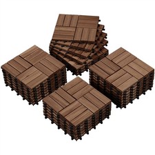 Pack of 27 Wood Interlocking
