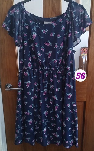 Rogers blue floral - +,