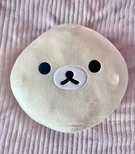 Korilakkuma Large Round Face Plush Toy Rilakkuma San-x Kawaii