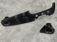 Genuine Fiat 500 Abarth Mk2 Dashboard Trims And Vents Wrapped In Brushed Metal