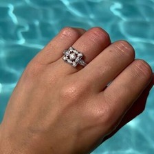 Antique Art Deco Style Round