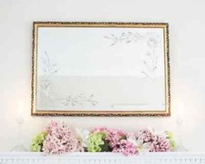 Vintage bevelled Mirror ornate