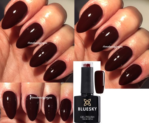 Bluesky gel nail - polish, red