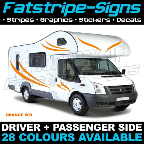 Motorhome graphics stickers - motorhome,