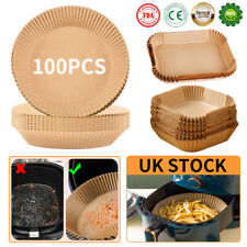100-1000pcs Air Fryer Paper Disposable Non-Stick Baking Steamer Liner Parchment