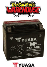 Yuasa YTX12-BS MOTORCYCLE BATTERY 10Ah 12V WITH ACID Cheapest on Ebay