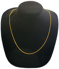 14k Gold Rope Chain Necklace