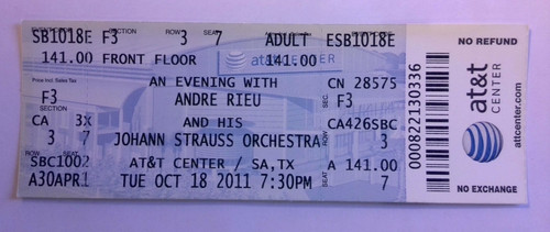 André rieu orchestra - andré, 2011