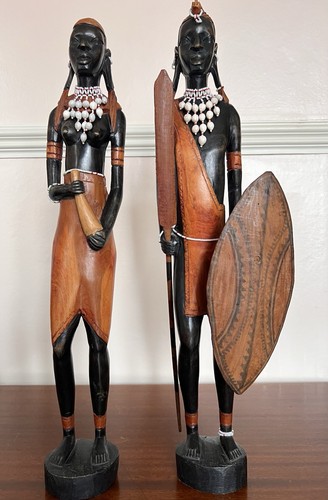 Genuine hand carved - hand, ebony